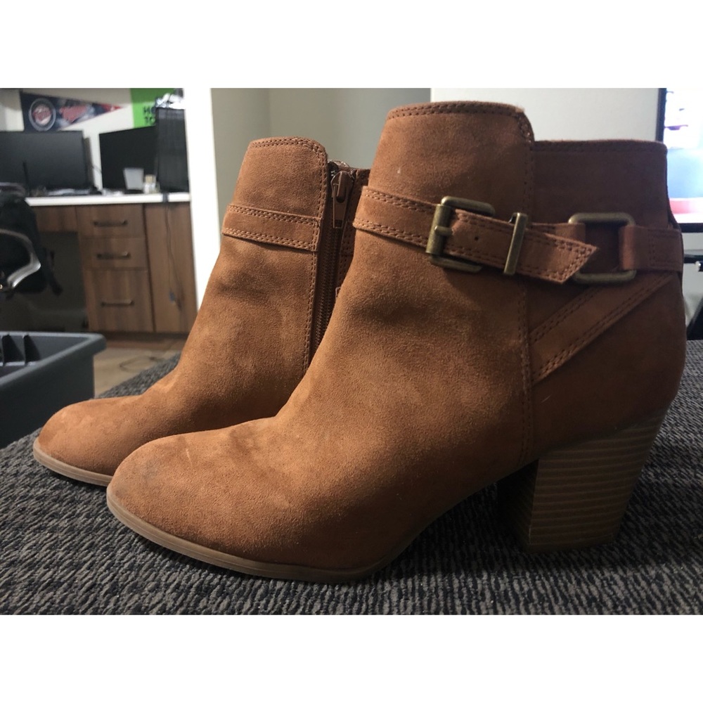 Express Brown Booties